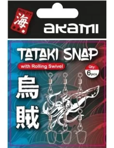 Akami Tataki Snap Whit Rolling 6 pz Totanare e polpare Akami 2