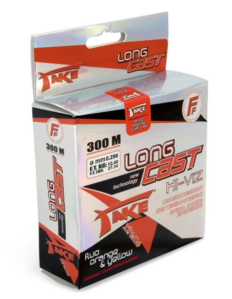 Take Long Cast Hi-Viz Filo da Pesca 300 mt Fili da pesca Take