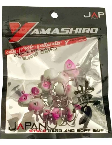 Yamashiro Teste Piombate Light 15 pezzi Esche Artificiali Yamashiro