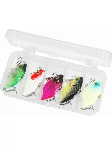 Yamashiro Sole Vibra Lure da Spinning 8 gr 4,5 cm 5pz Esche Artificiali Yamashiro