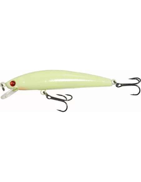 Yamashiro Albino Super Fluorescente Kit Minnow 5 pz Esche Artificiali Yamashiro