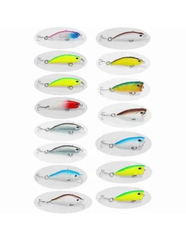 Yamashiro Kit Artificiali Light Spining 4 e 5 cm 15 pz Esche Artificiali Yamashiro