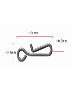 Yamashiro Snap Stainless Steel 10 pz Minuteria Yamashiro 2