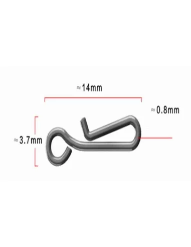 Yamashiro Snap Stainless Steel 10 pz Minuteria Yamashiro