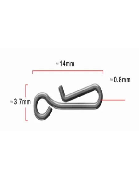 Yamashiro Snap Stainless Steel 10 pz Minuteria Yamashiro