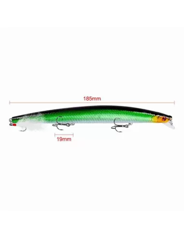 Yamashiro Epico Artificiale Long Jerk 18.5 cm 25 Grammi