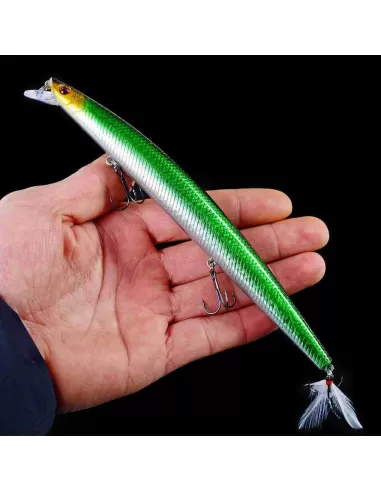 Yamashiro Epico Artificiale Long Jerk 18.5 cm 25 Grammi Esche Artificiali Yamashiro