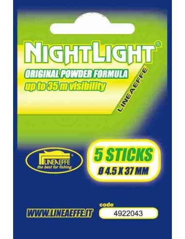 Lineaeffe Nightlight Starlite 4.5 mm Pesca Notturna 250 pz Lampade e luci chimiche Lineaeffe