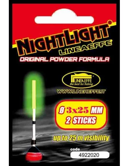 Lineaeffe Nightlight Starlite 3 mm Pesca Notturna 100 pz Lampade e luci chimiche Lineaeffe