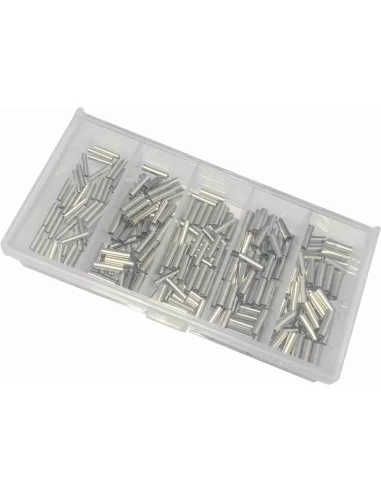 Yamashiro Crimps in Alluminio Misure Assortite 250 pz Minuteria Yamashiro