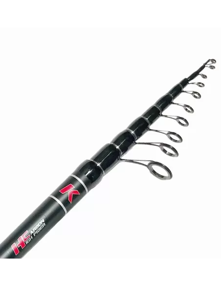 Kolpo Shotbolo Canna da Pesca Bolognese Carbonio Pezzatura Corta