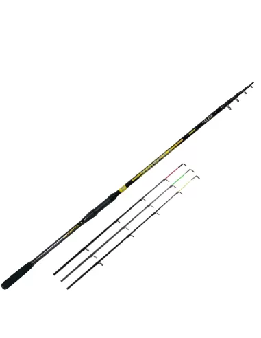 Kolpo Authentica Canna da Pesca Feeder Telescopica in Carbonio 120 gr Canne da pesca Kolpo