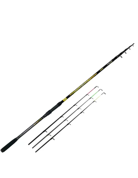 Kolpo Authentica Canna da Pesca Feeder Telescopica in Carbonio 120 gr Canne da pesca Kolpo