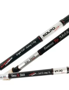 Kolpo Famous Canna da Pesca Inglese in Carbonio Alto Modulo 5 30 gr Canne da pesca Kolpo 2