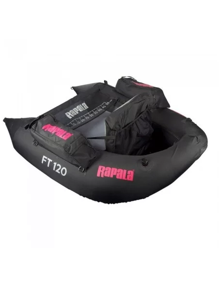Rapala Belly Boat FT 120 con Pinne e Borsa di Trasporto Belly Boat e Canoe Rapala