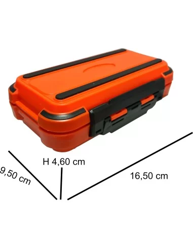 Yamashiro Scatola Porta Minuteria Pesca Stagna 24 Scomparti Regolabili Cassette Pesca Yamashiro