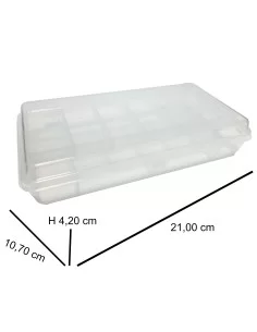 Yamashiro Transparent Box with Double Minuteria Door Compartment  2