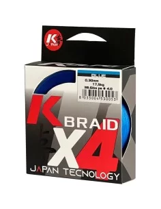Kolpo K Braid X4 Braided Premium Quality 300 mt Blue 2