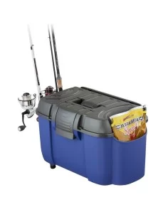 Box con Porta Canne Valigetta con Seduta Cassette Pesca Kolpo 2