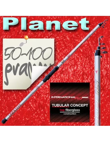 2 canne da pesca planet 2 mulinelli Kit da pesca Lineaeffe
