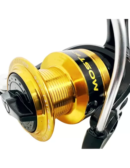Kolpo Most Mulinello Pesca 4 Cuscinetti Bobina in Alluminio