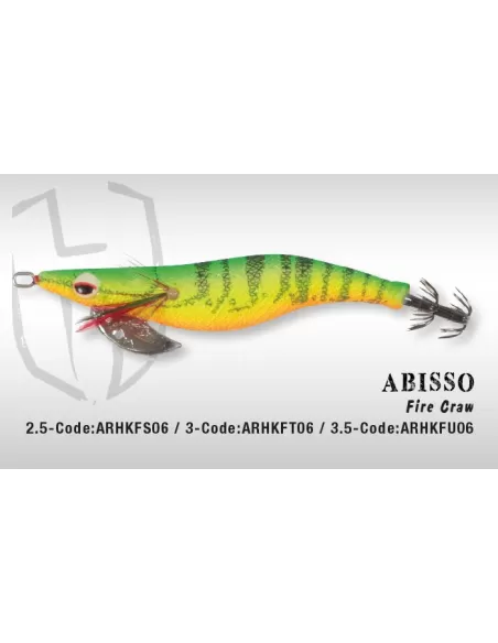 Herakles Abisso Totanare per Seppie e Calamari 2.5 Esche Artificiali Herakles