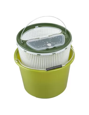 Kolpo Secchio Porta Vivo Doppio 12 Litri Porta pesci Kolpo