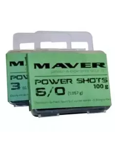Maver Balls Lead Split Calibrated Power Shots 100 gr 2