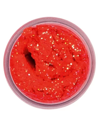 Berkley Powerbait Glitter Trout Bait Salmon Red Glitter Pastella per Trote