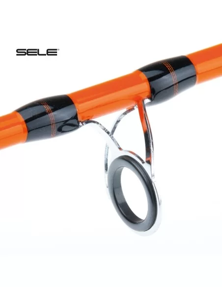 Sele Squid Boat Canna da Pesca Monopezzo da Barca 1.5 mt Canne da pesca Sele