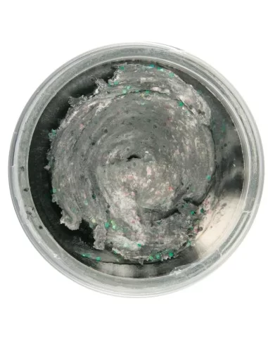 Berkley Powerbait Glitter Trout Bait Black White Twist Pastella per Trote Esche da pesca Berkley