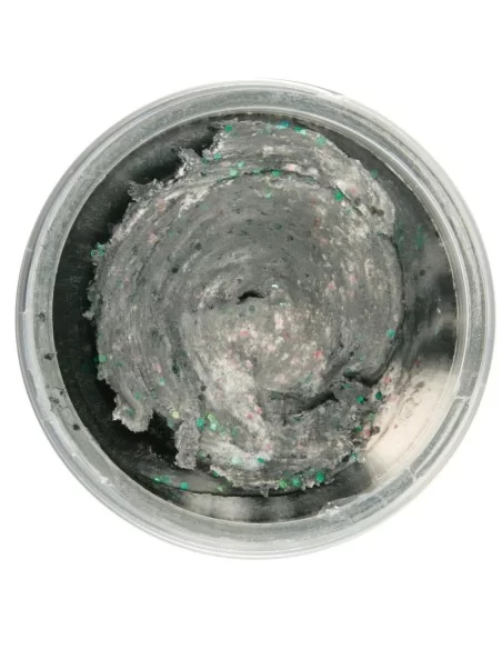 Berkley Powerbait Glitter Trout Bait Black White Twist Pastella per Trote Esche da pesca Berkley