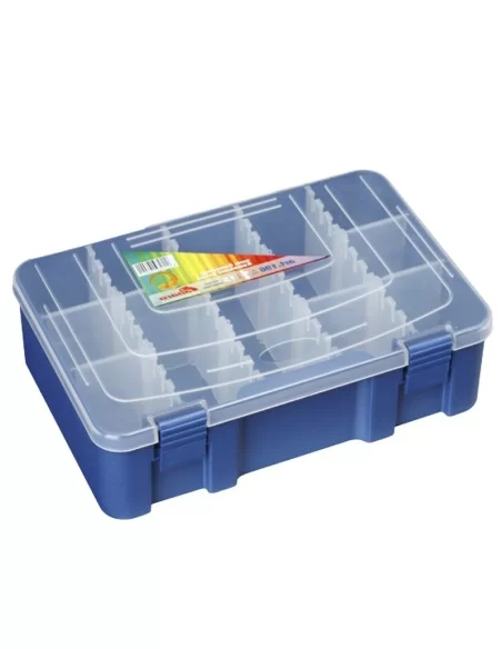 Kolpo Scatola Porta Accessori Artificiali e Minuteria da Pesca 276 x 188 x 75 mm 15 Scomparti