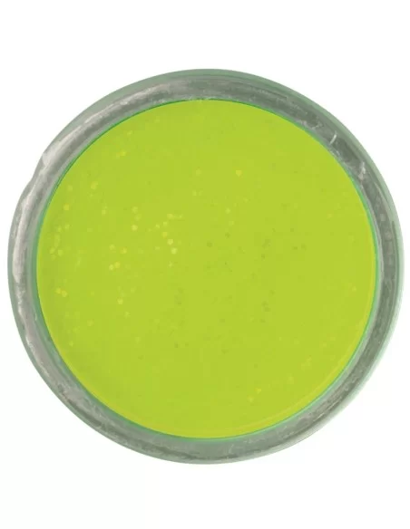 Berkley Powerbait Glitter Trout Bait Chartreuse Pastella per Trote Aglio Esche da pesca Berkley