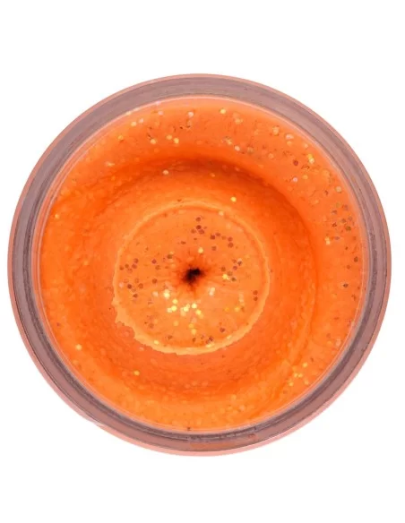 Berkley Powerbait Glitter Trout Bait Fluoescent Orange Pastella per Trote Anice Esche da pesca Berkley