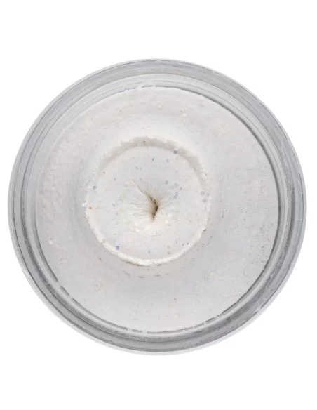 Berkley Powerbait Glitter Trout Bait White Pastella per Trote Anice