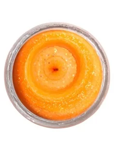 Berkley Powerbait Glitter Trout Bait Fluorescent Orange Crustacea Pastella per Trote Esche da pesca Berkley 2