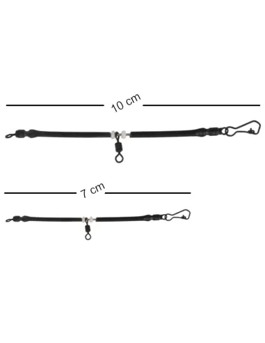 Kolpo Deluxe Bazo Surfer Deluxe Trave Inox Sezione Maggiorata 2 pz