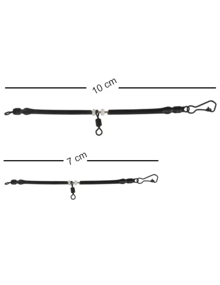 Kolpo Deluxe Bazo Surfer Deluxe Trave Inox Sezione Maggiorata 2 pz