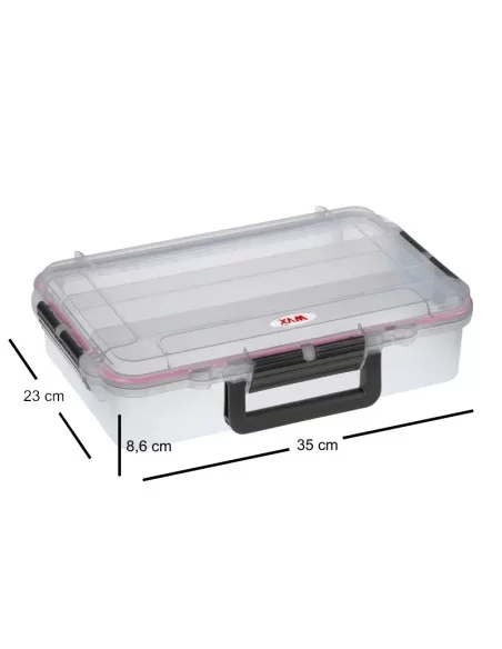 Panaro Max Scatola Impermeabile Antiurto 35 cm Altezza 8.6 cm Cassette Pesca panaro