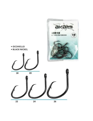 Akami Ami da Pesca Serie MR19 Gambo Corto Pesca in Mare Ami da pesca Akami
