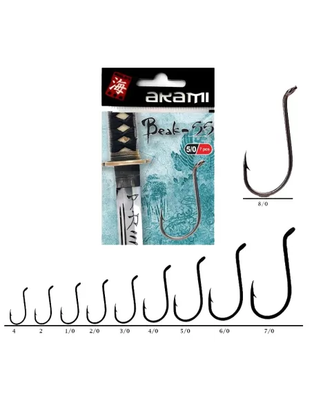 Akami Ami da Pesca Beak SS Pesca in Mare Big Game