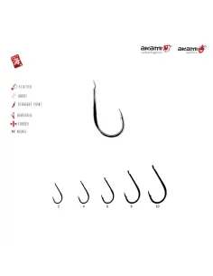 Akami Fishing Hooks Chinu FL Special Trigger Pasta 20 pcs  2