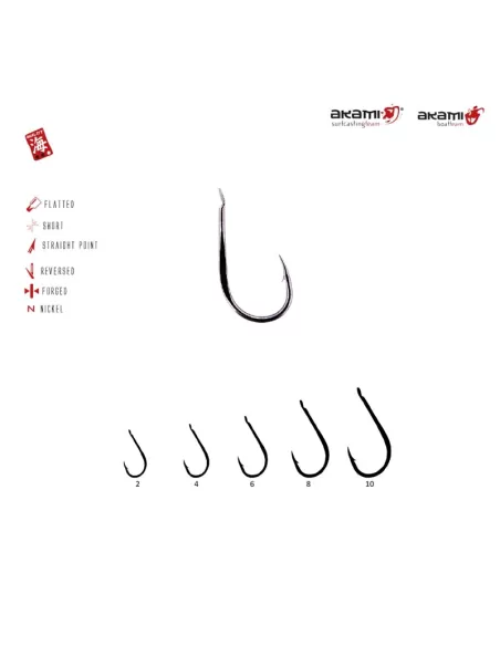 Akami Ami da Pesca Chinu FL Speciale Innesco Pasta 20 pz Ami da pesca Akami