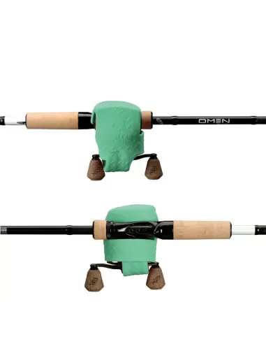 13 Fishing Skull Cap Guscio Protezione Per Mulinello Verde Borse da pesca 13 Fishing