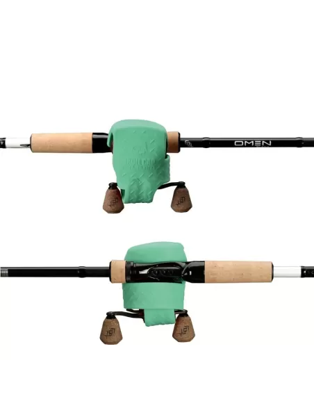 13 Fishing Skull Cap Guscio Protezione Per Mulinello Verde Borse da pesca 13 Fishing
