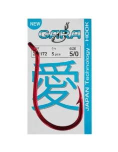 Camor Gara Ami da Pesca Robusti con Occhiello Colore Rosso Ami da pesca Camor 2