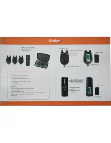 Tatler Kit 3 Avvisatori Con Centralina Carpfishing Tatler