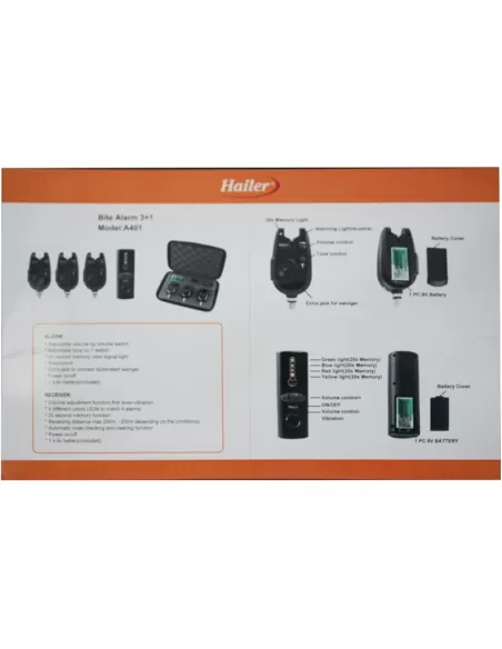 Tatler Kit 3 Avvisatori Con Centralina Carpfishing Tatler