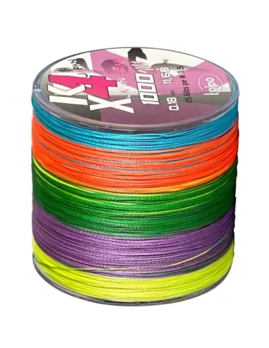 Kolpo Braid Trecciato Multicolor Bobina da 1000 mt 